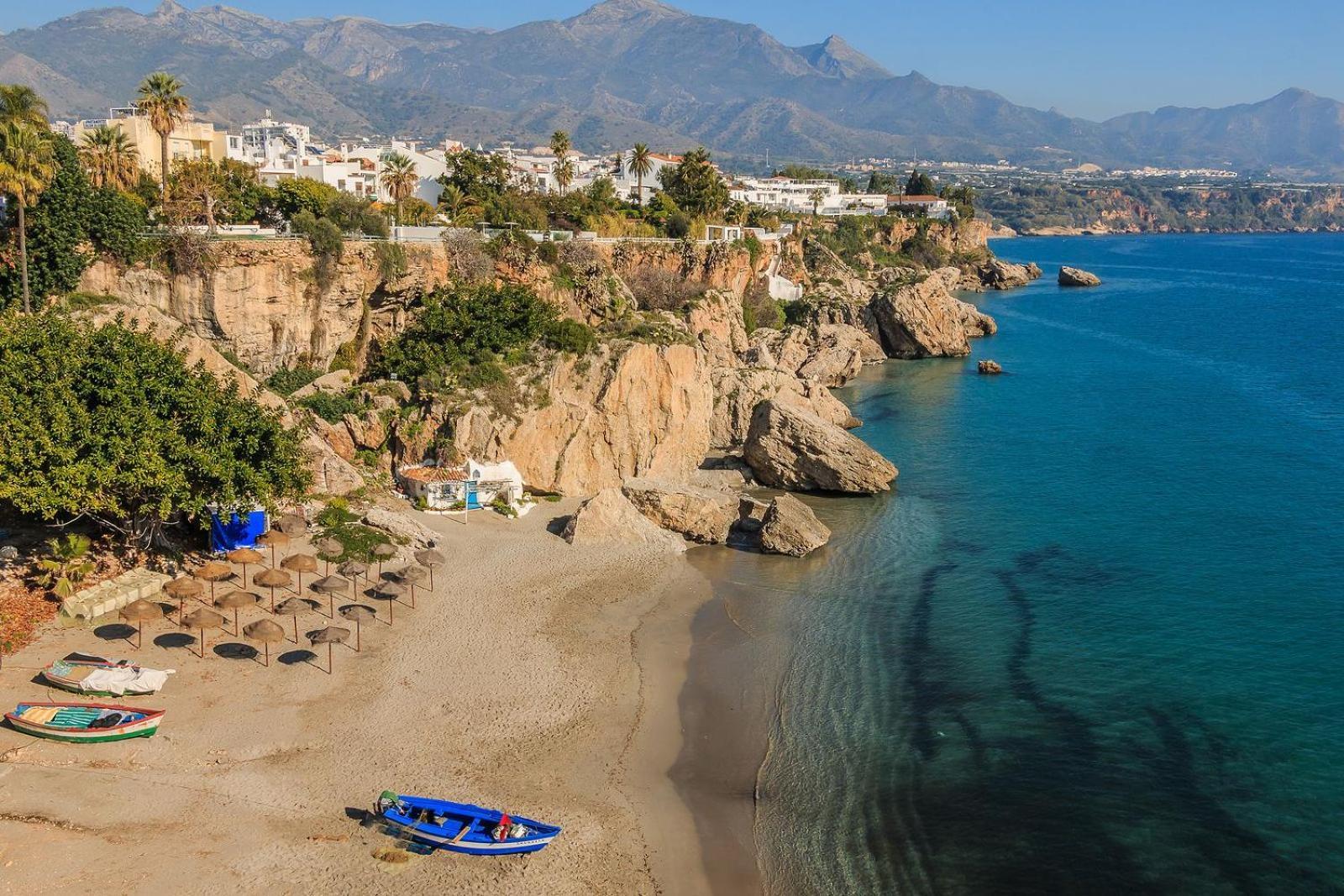 Appartement Wonderful Flat With Seaview In Nerja Extérieur photo